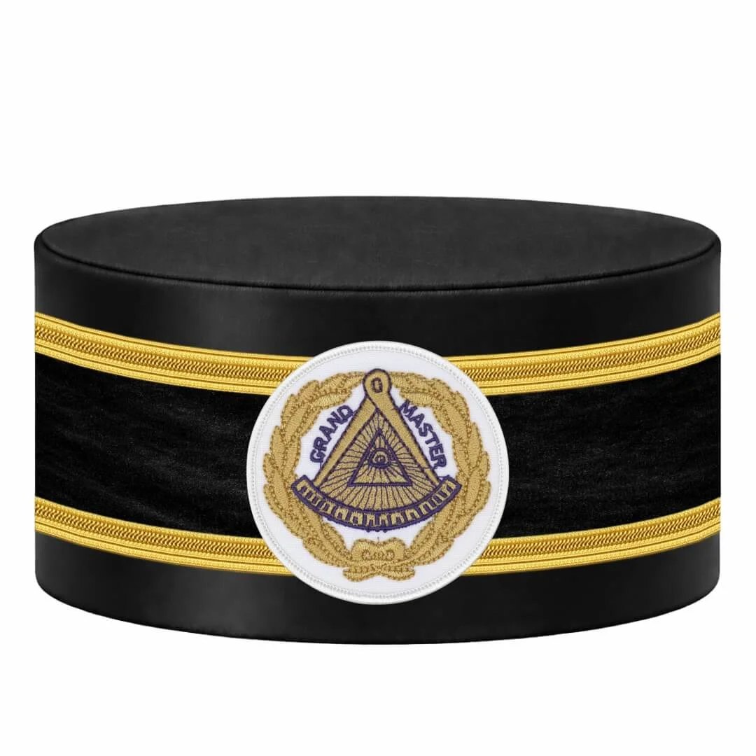 Grand Master Blue Lodge Crown Cap