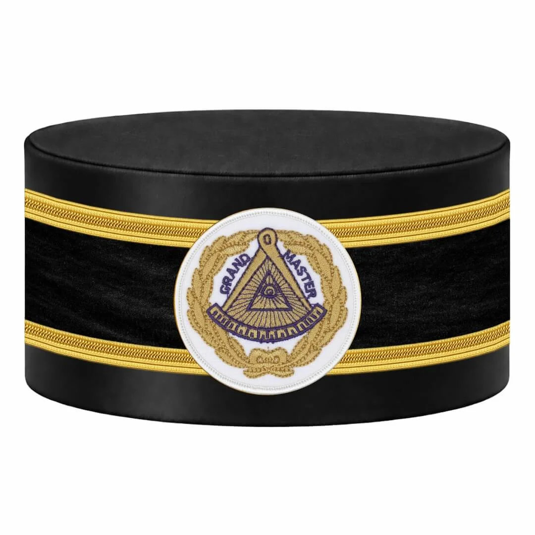 Grand Master Blue Lodge Crown Cap