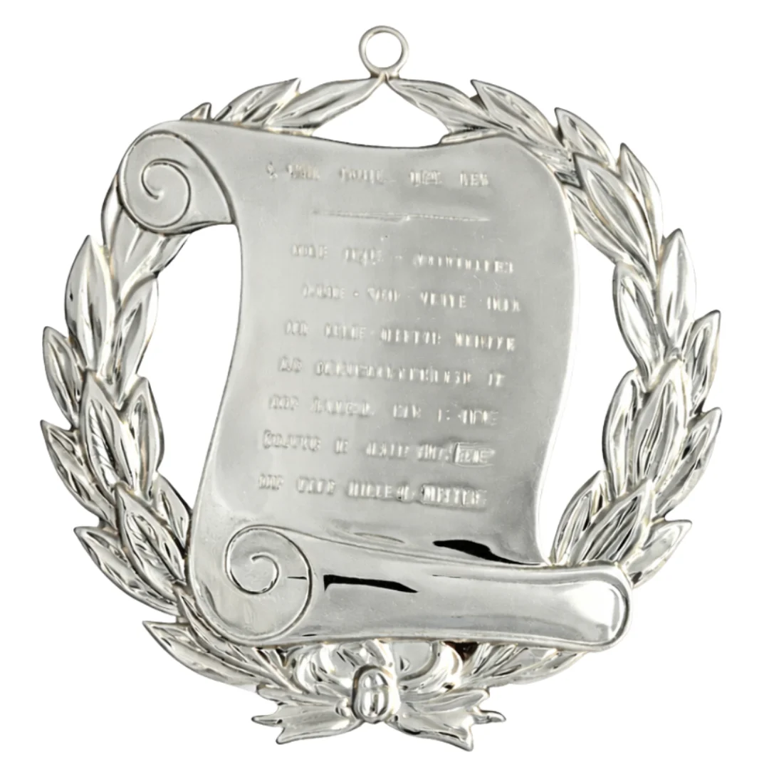 Grand Orator Blue Lodge Officer Collar Jewel - Gold Metal