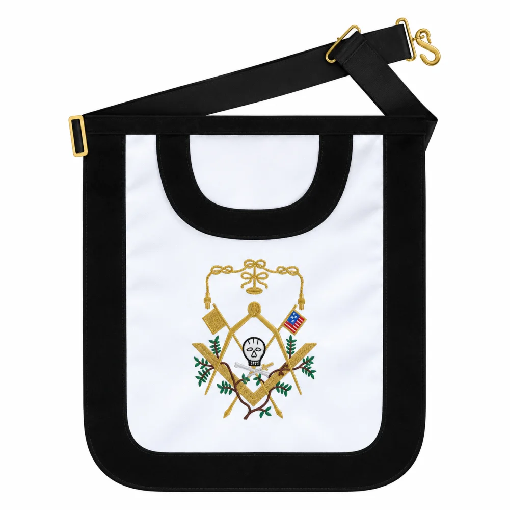Master Mason Blue Lodge Apron - George Washington's Replica