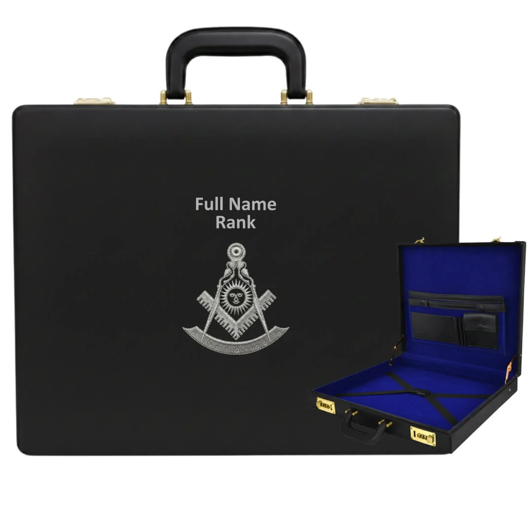 Past Master Blue Lodge California Regulation Apron Case