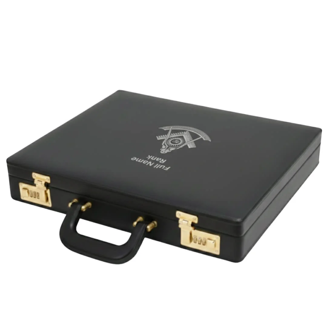 Past Master Blue Lodge California Regulation Apron Case
