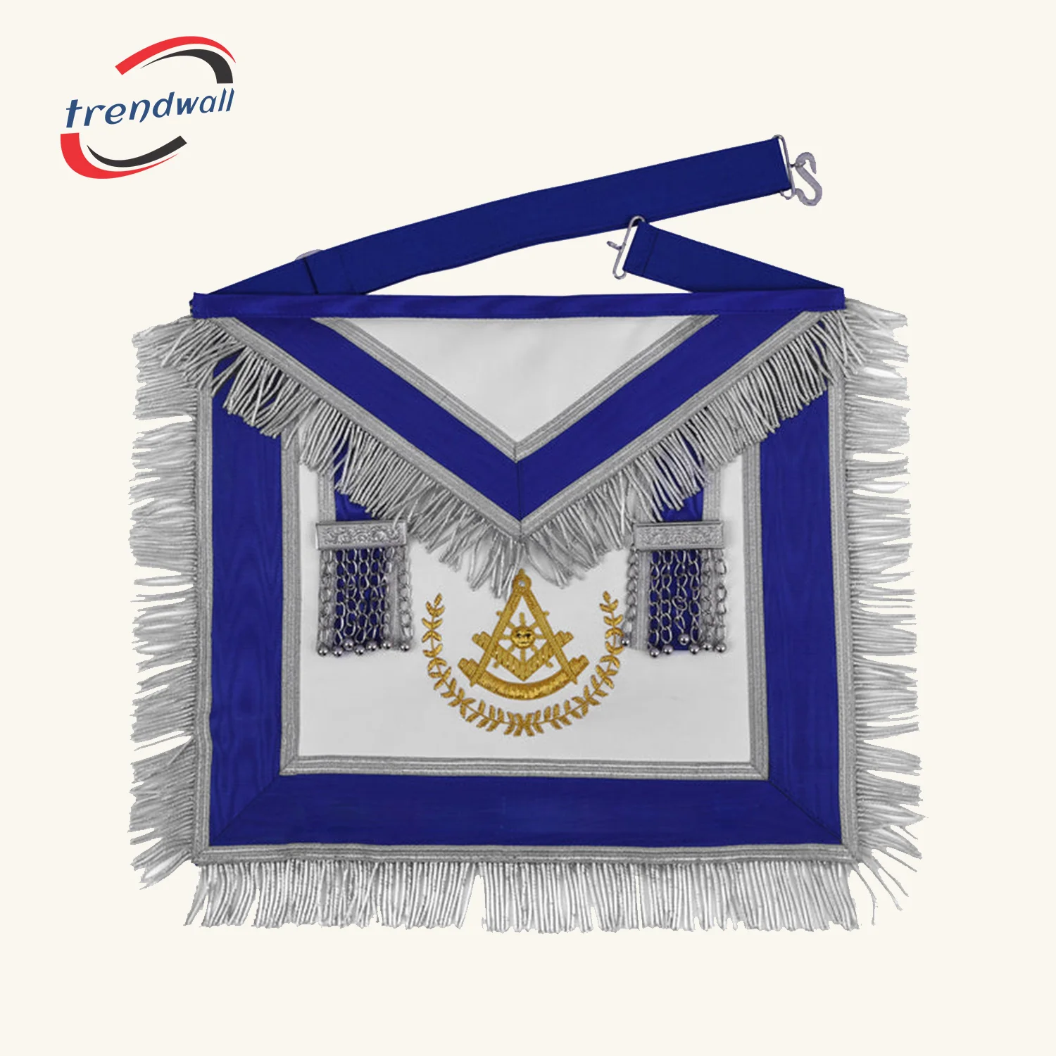 Past Master Blue Lodge California Regulation Apron - Gold Bullion