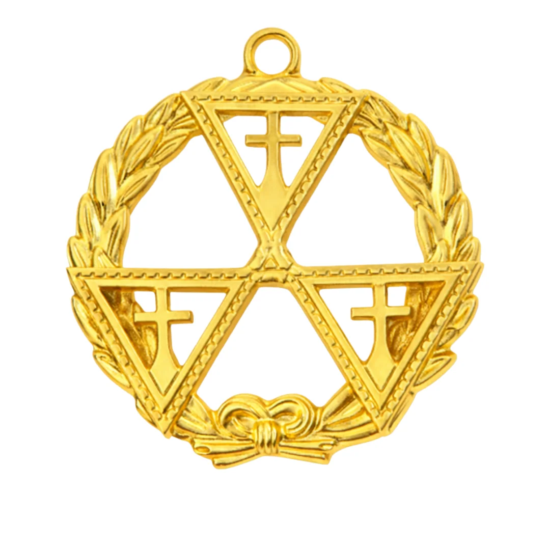 Grand Prelate Knights Templar Commandery Officer Collar Jewel