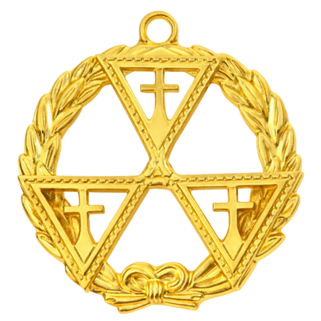 Grand Prelate Knights Templar Commandery Officer Collar Jewel