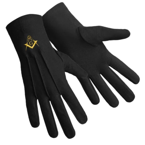 Master Mason Blue Lodge Gloves