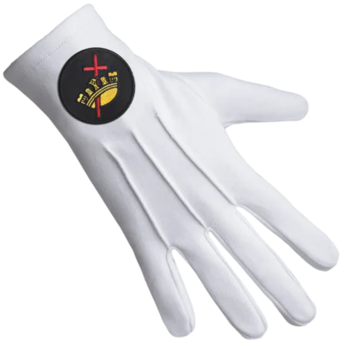Knights Templar Commandery Gloves