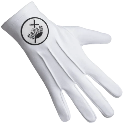 Knights Templar Commandery Gloves