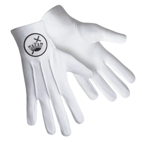 Knights Templar Commandery Gloves