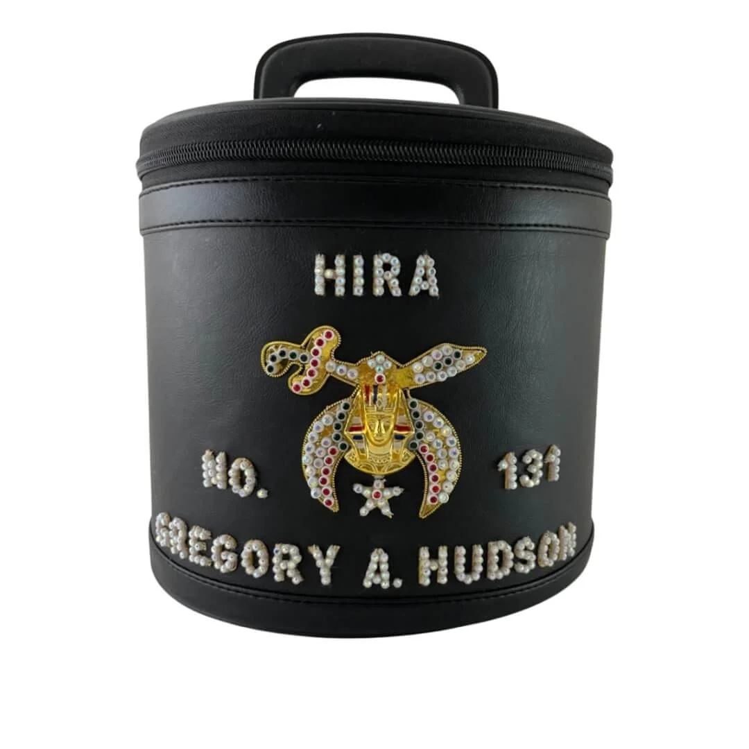 Masonic Shriners Custom Fez Case