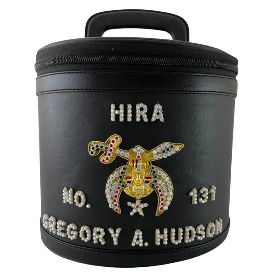 Masonic Shriners Custom Fez Case