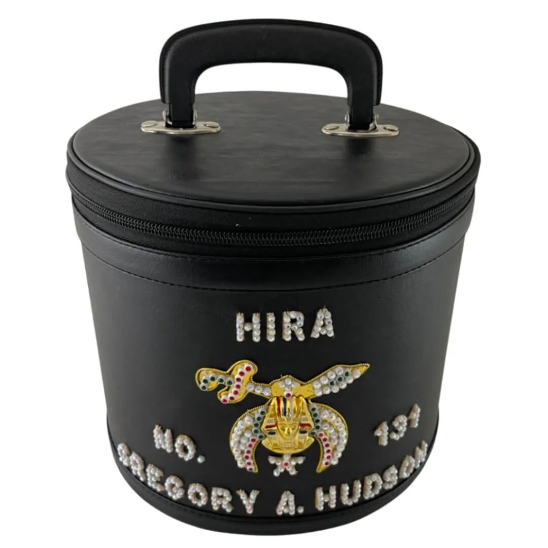 Masonic Shriners Custom Fez Case