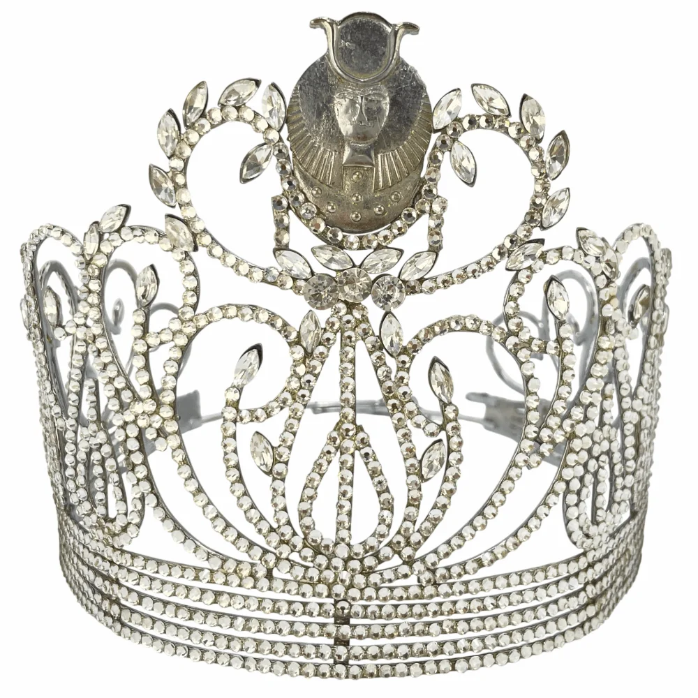 York Rite DOI Crown, Masonic Daughter Of ISIS Biggest Size Silver Crown