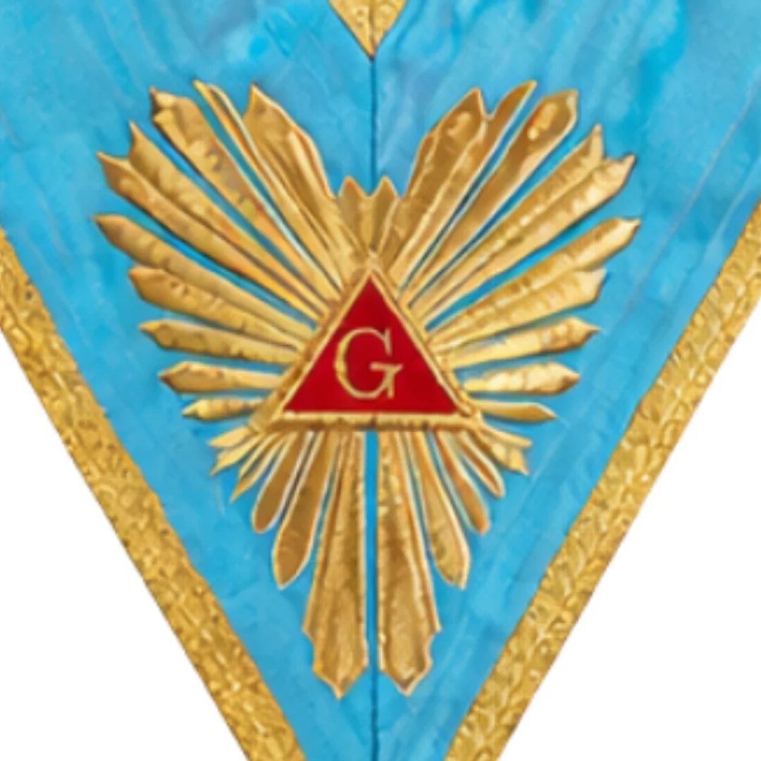 Past Worshipful Master Memphis Misraim French Regulation Collar