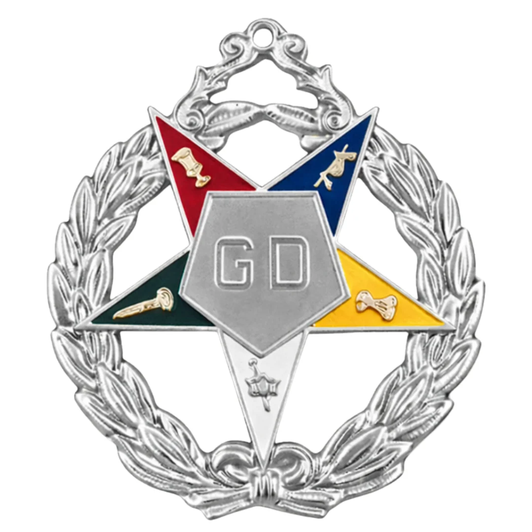 Grand Deputy OES Officer Collar Jewel - Gold Plated
