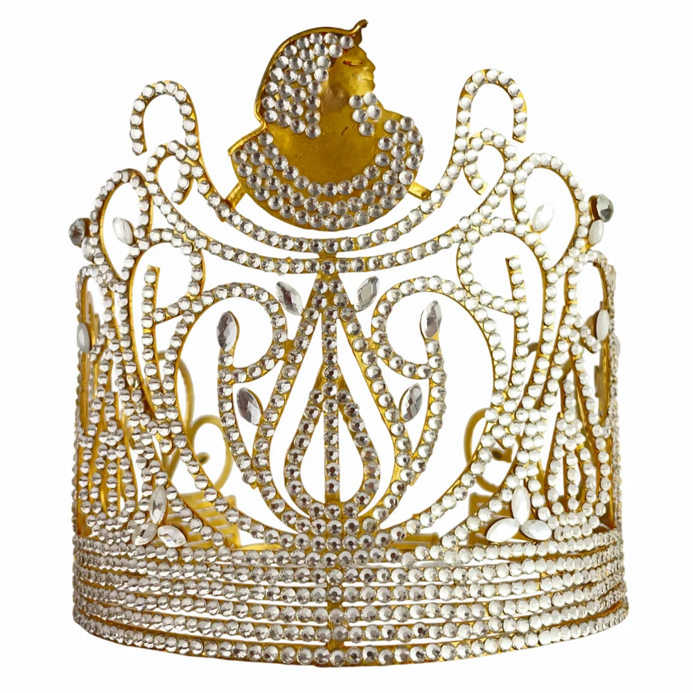 DOI Crown Biggest Size Gold Tone