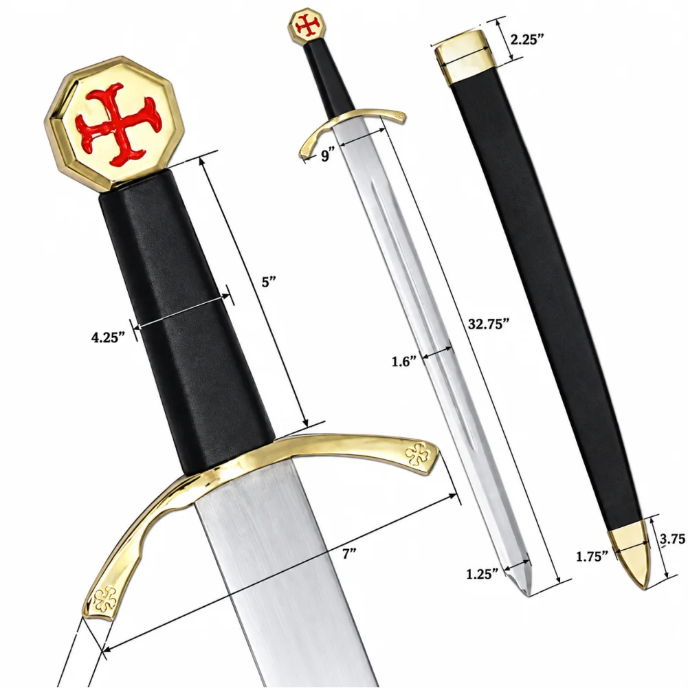 Knights Templar Commandery Sword