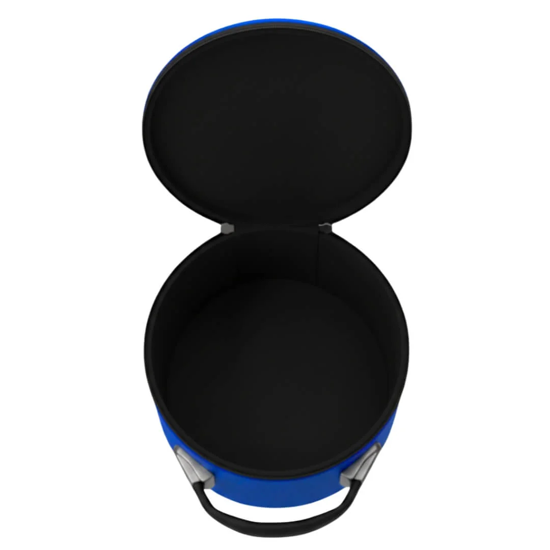 Masonic Crown Cap Case Blue Color