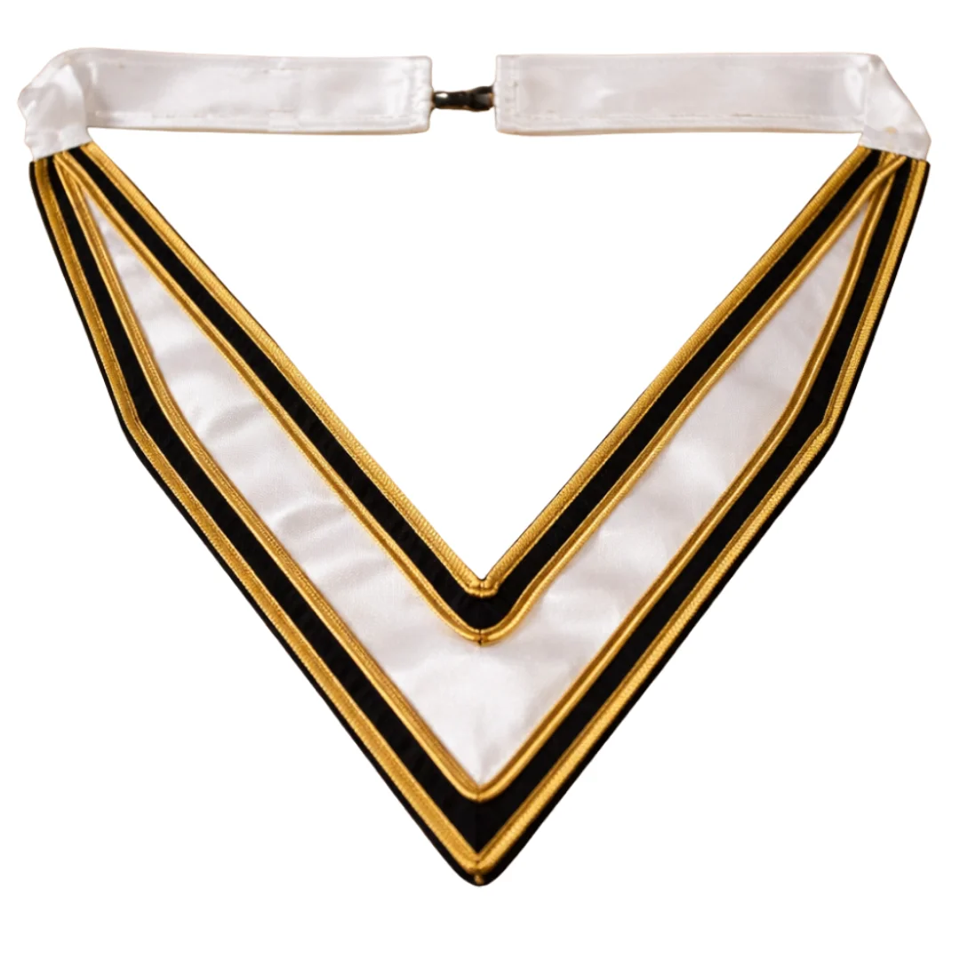 Grand Officers Malta Regulation Collar - Black Moire