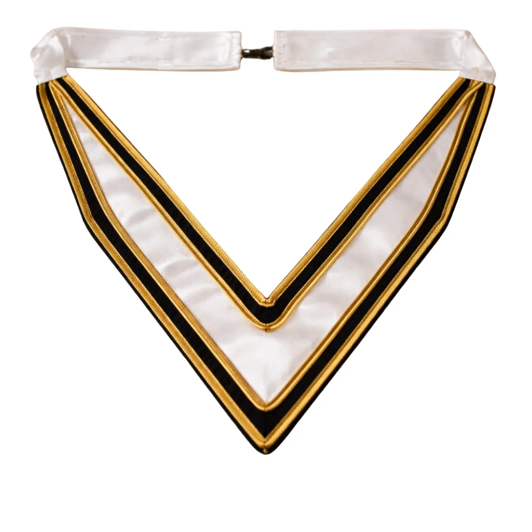 Grand Officers Malta Regulation Collar - Black Moire