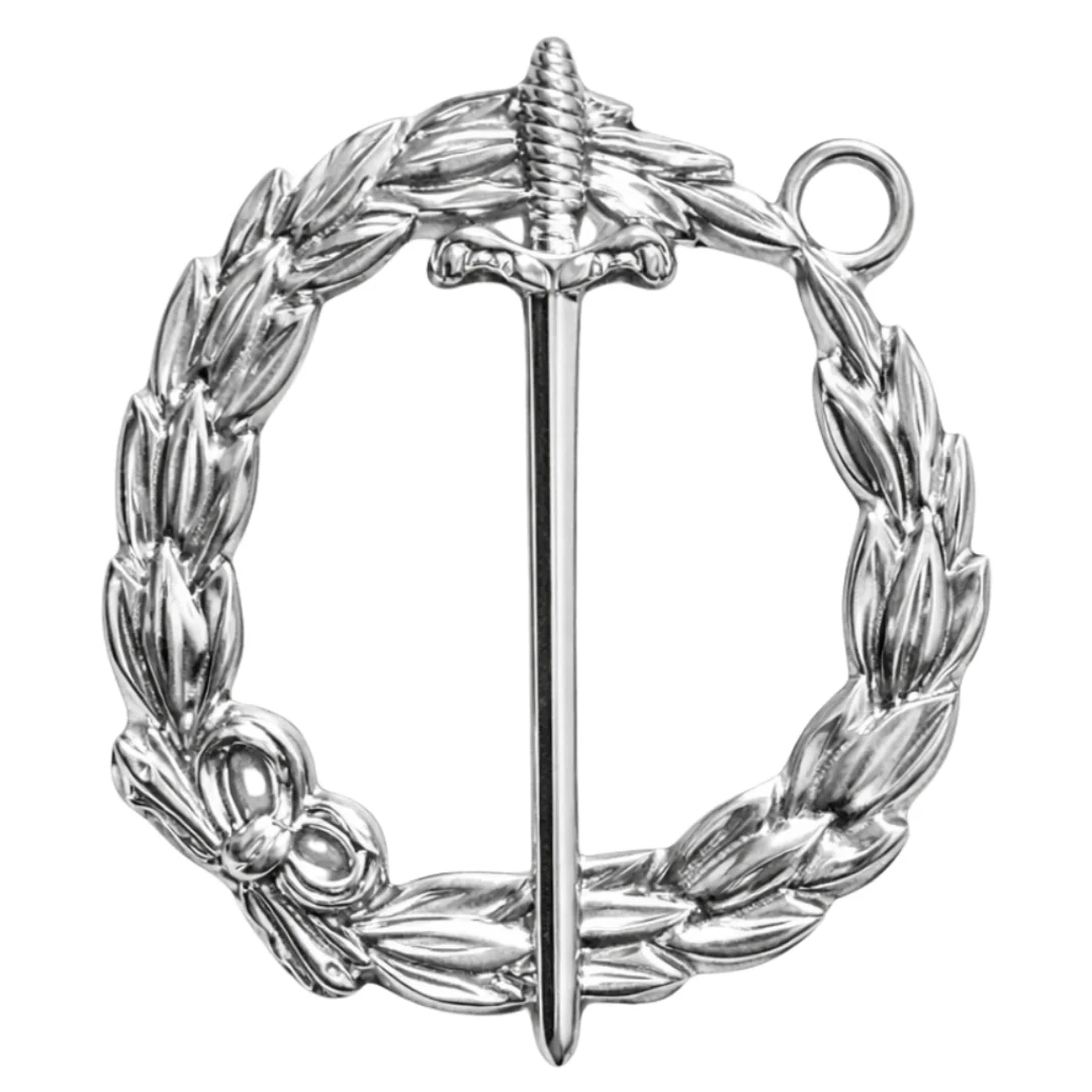 Grand Tyler Deacon Blue Lodge Officer Collar Jewel - Gold Metal