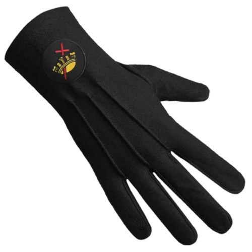 Knights Templar Commandery Gloves