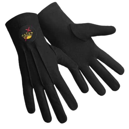 Knights Templar Commandery Gloves