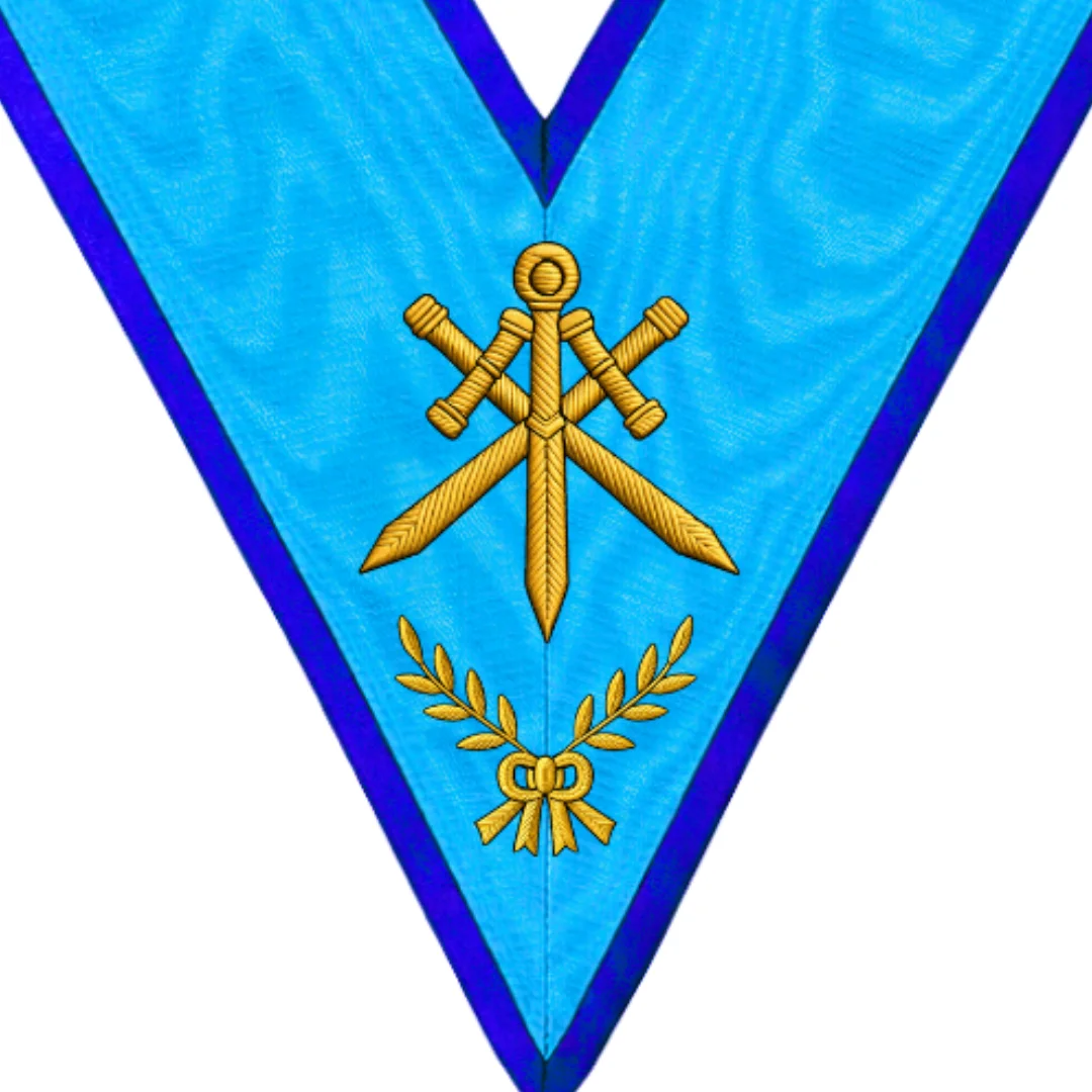 Master of Ceremonies Memphis Misraim French Regulation Officer Collar