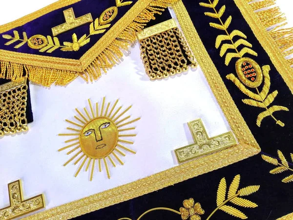 Past Master Blue Lodge California Regulation Apron