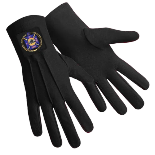Knights Templar Commandery Gloves