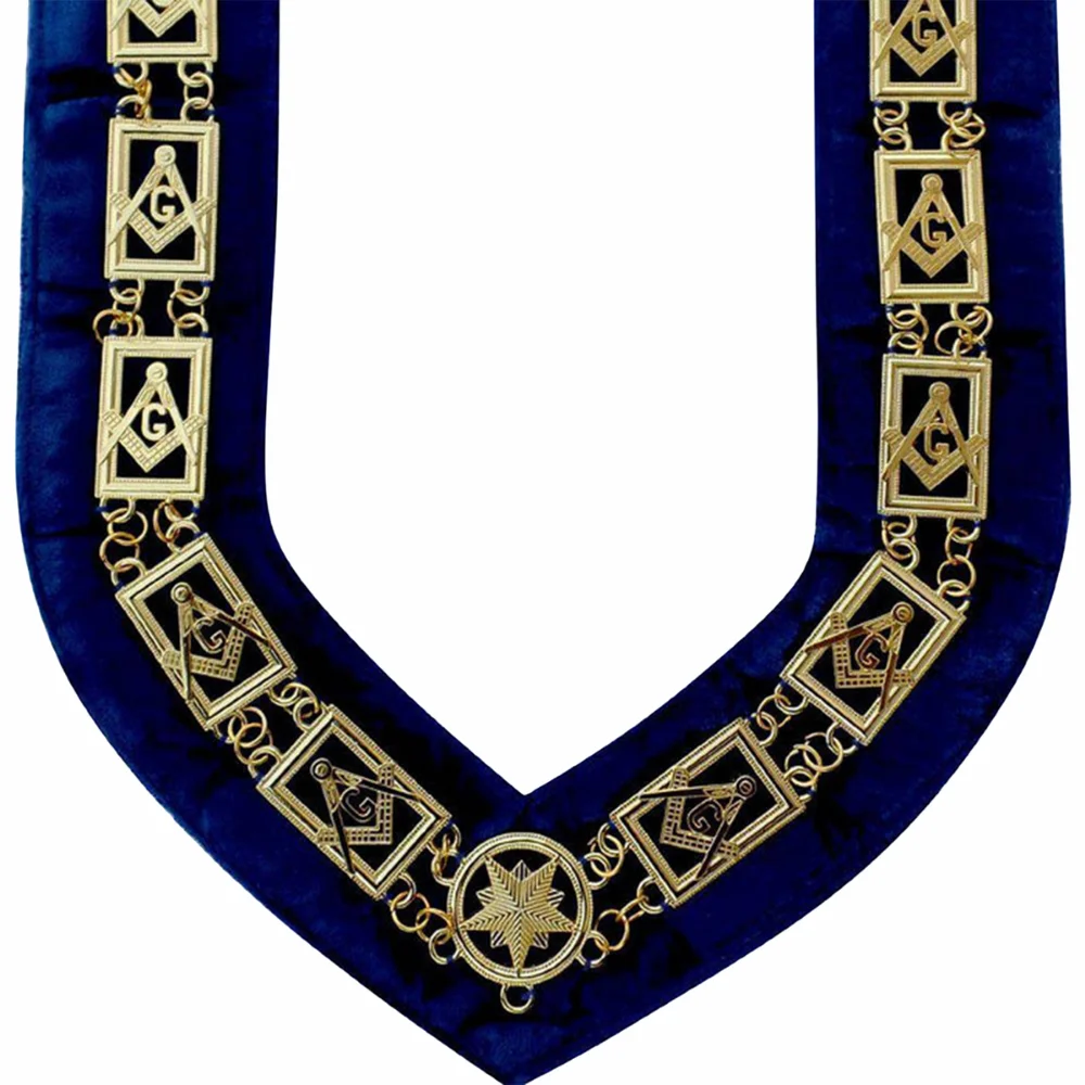 Master Mason Blue Lodge Chain Collar