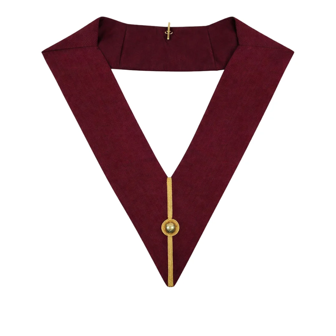 Officers Royal Arch Chapter Officer Collar - Triple Tau Insignia
