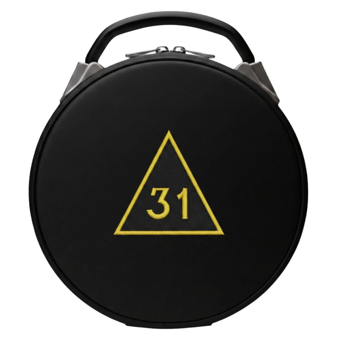 31st Degree Scottish Rite Crown Cap Case