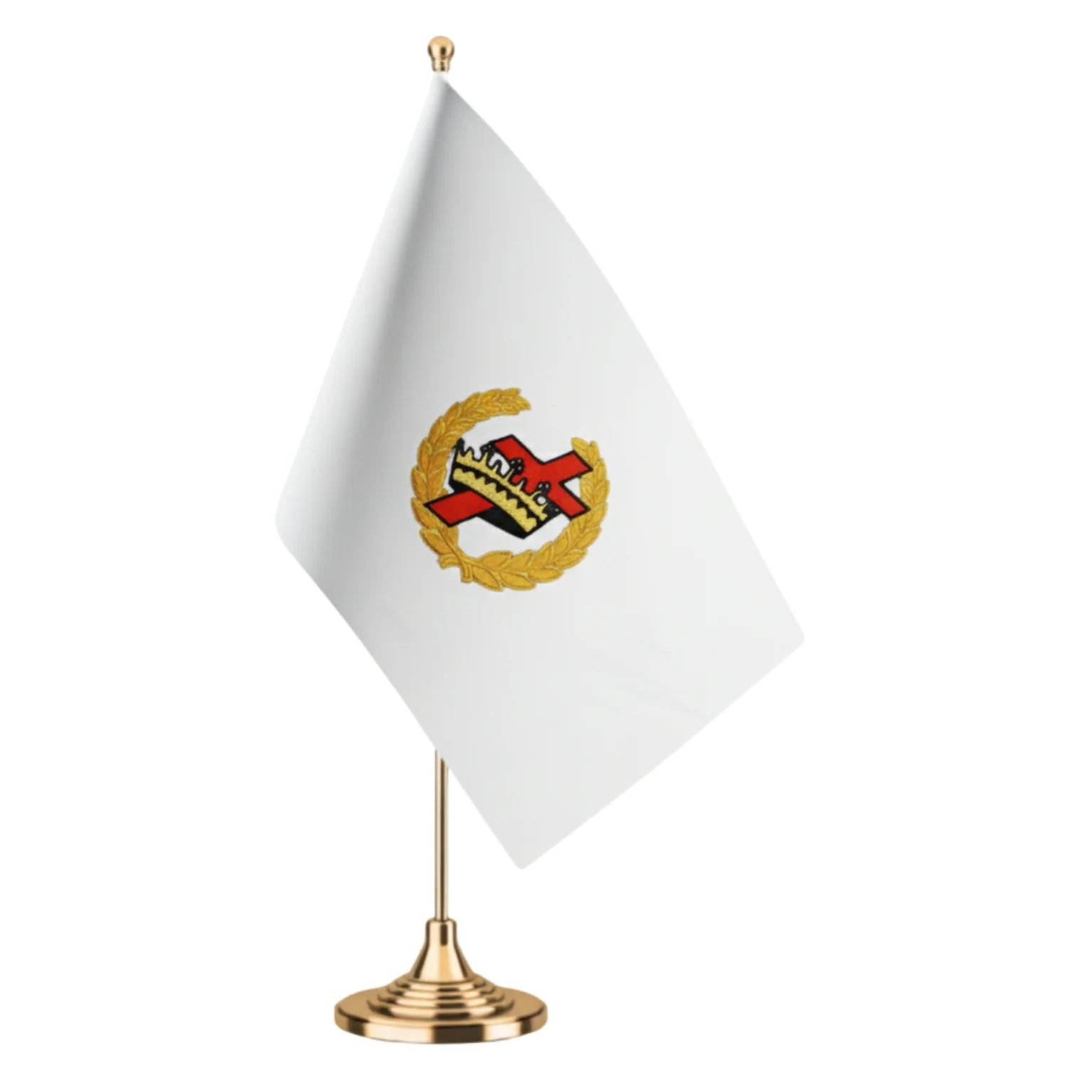 Order of the Cyrene Crusaders Grand Chapter Officer Desk Flag
