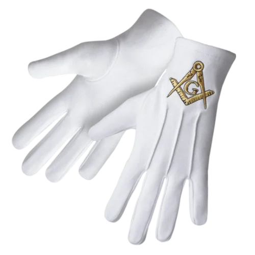 Master Mason Blue Lodge Gloves