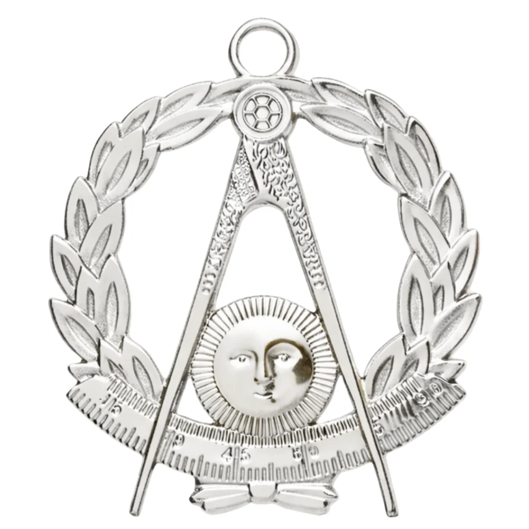 Grand Past Master Blue Lodge Collar Jewel - Gold Metal