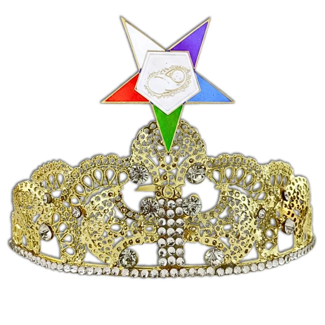 Masonic Cassandra Crown – Past Matron OES Matron Crown Beautiful Style