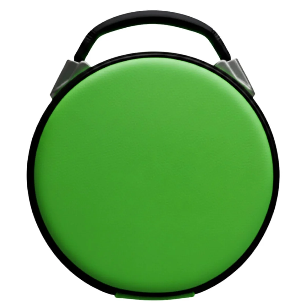 Masonic Crown Cap Case Green Color