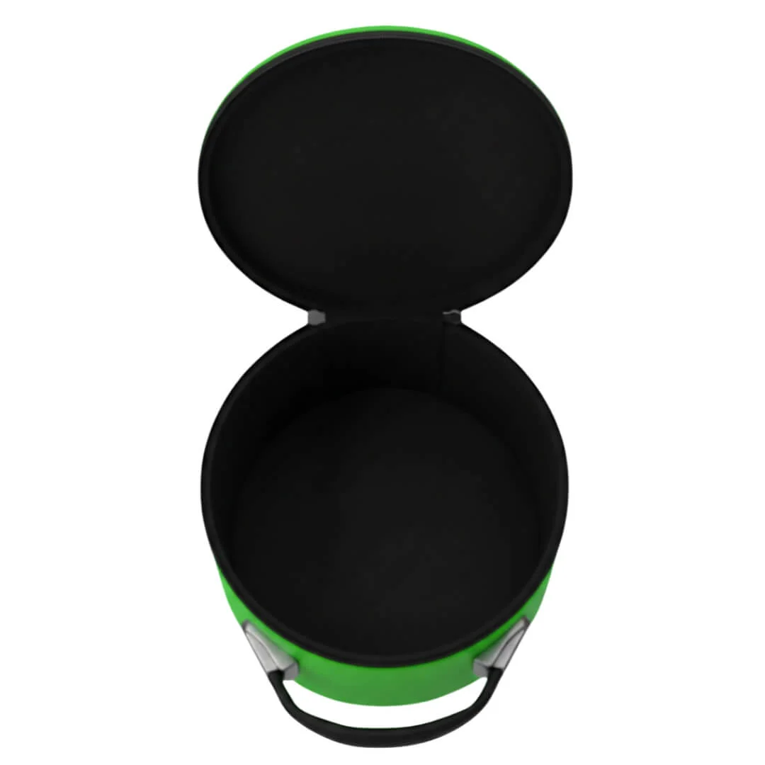 Masonic Crown Cap Case Green Color