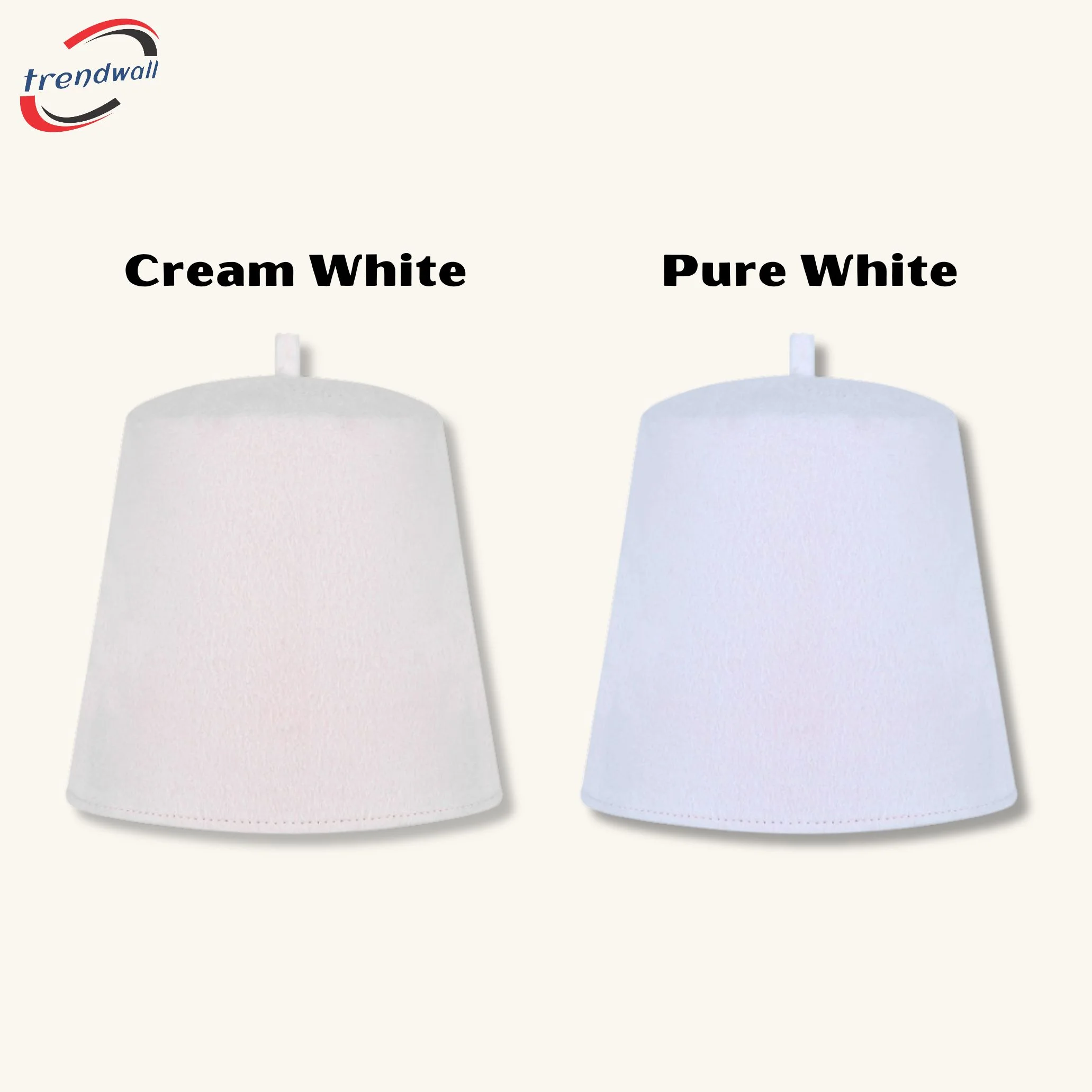 Off White Fez and Pure White Fez