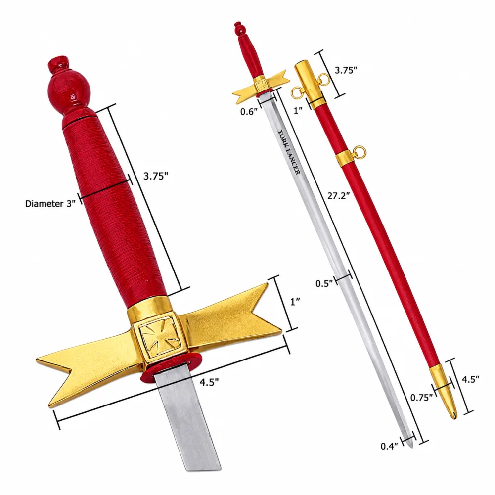 Knights Templar Commandery Sword