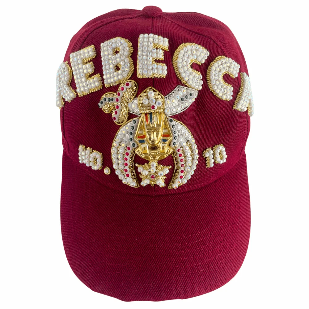 International Shriners Hall Baseball Cap – Triple Row Jewel