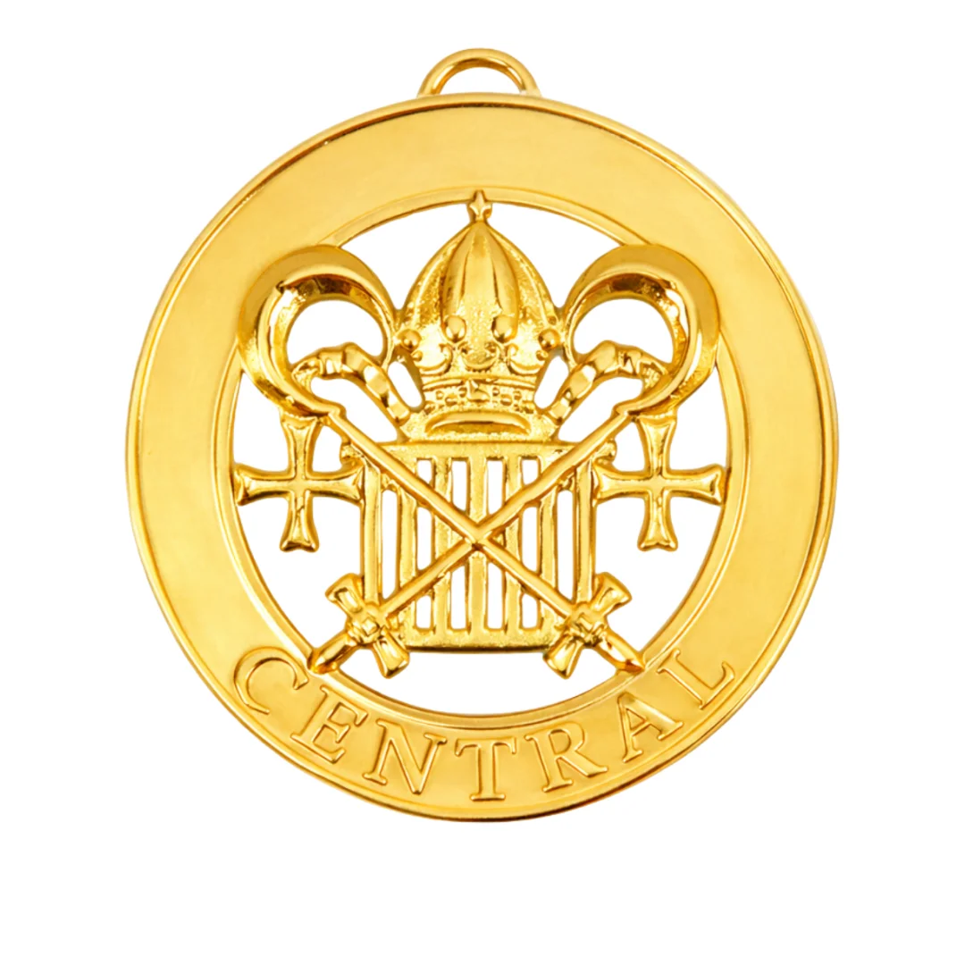 Allied District Grand Officer Collar Jewel - Gold Plated