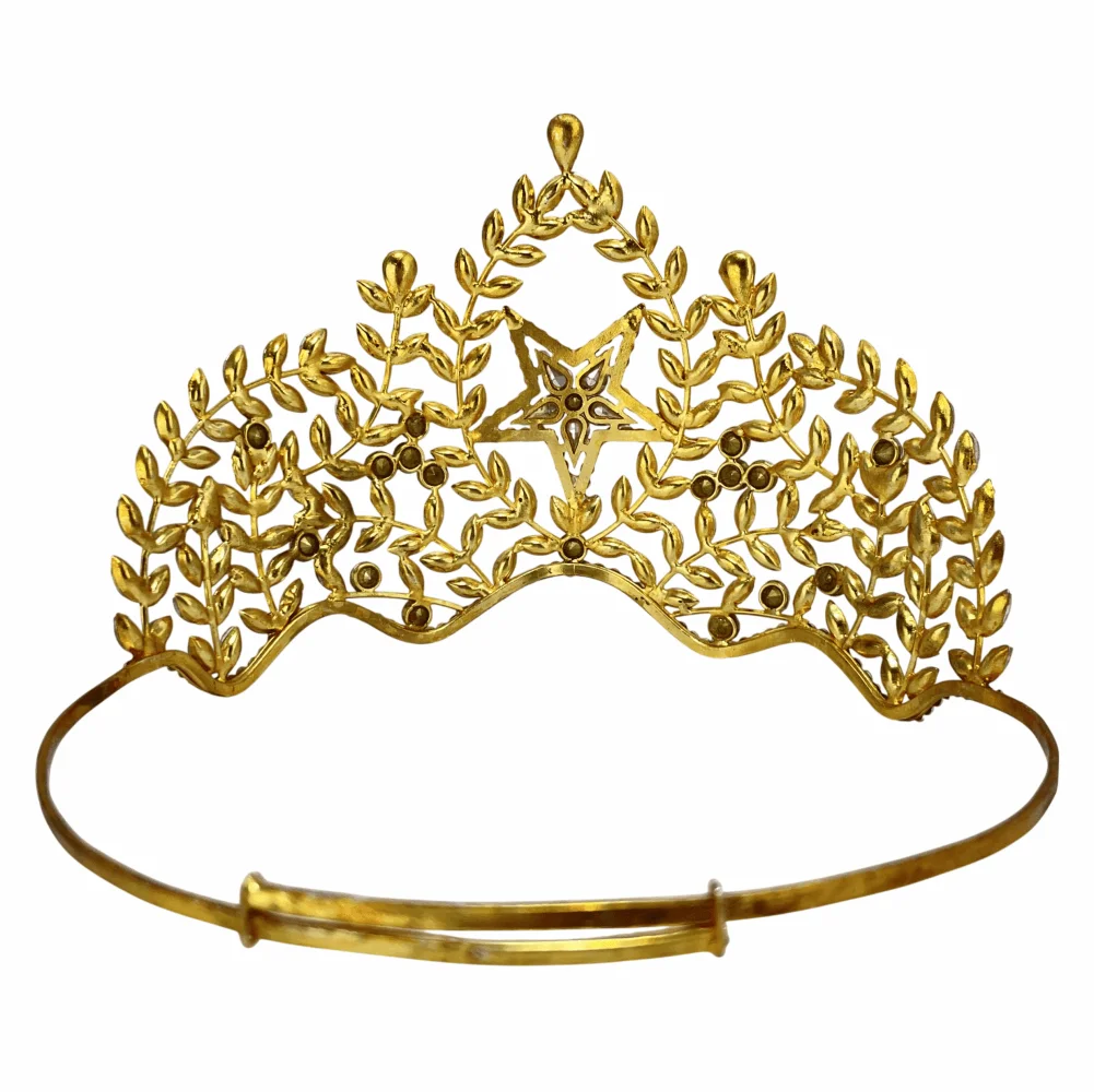Masonic Regalia Clear Star Crown