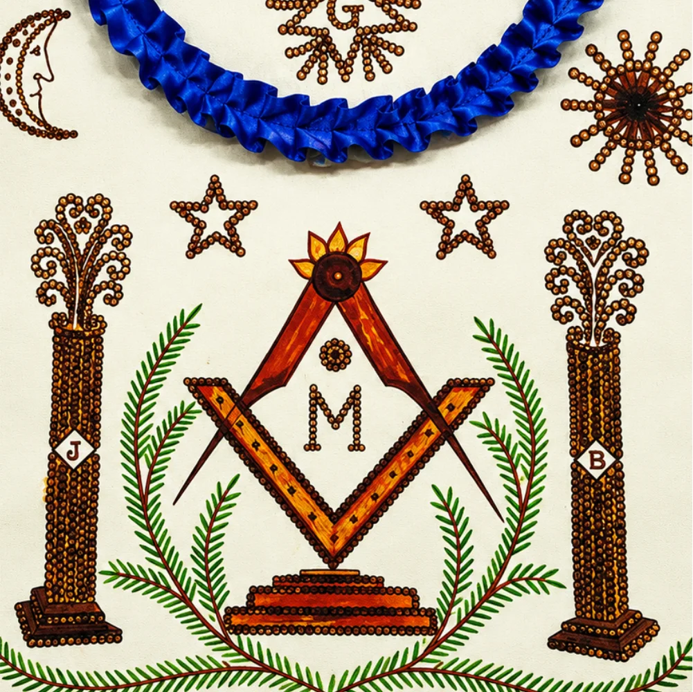Hand-Painted Apron