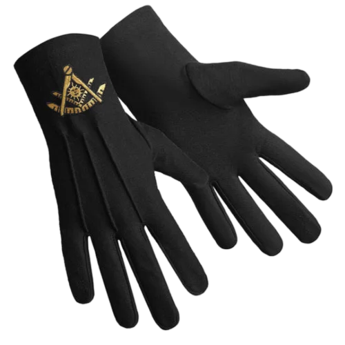 Past Master Blue Lodge California Regulation Gloves