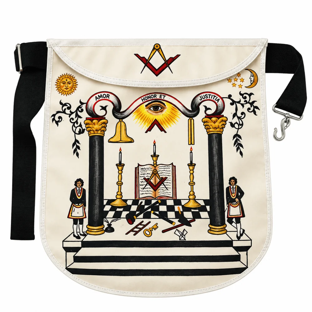 Hand-Painted Apron