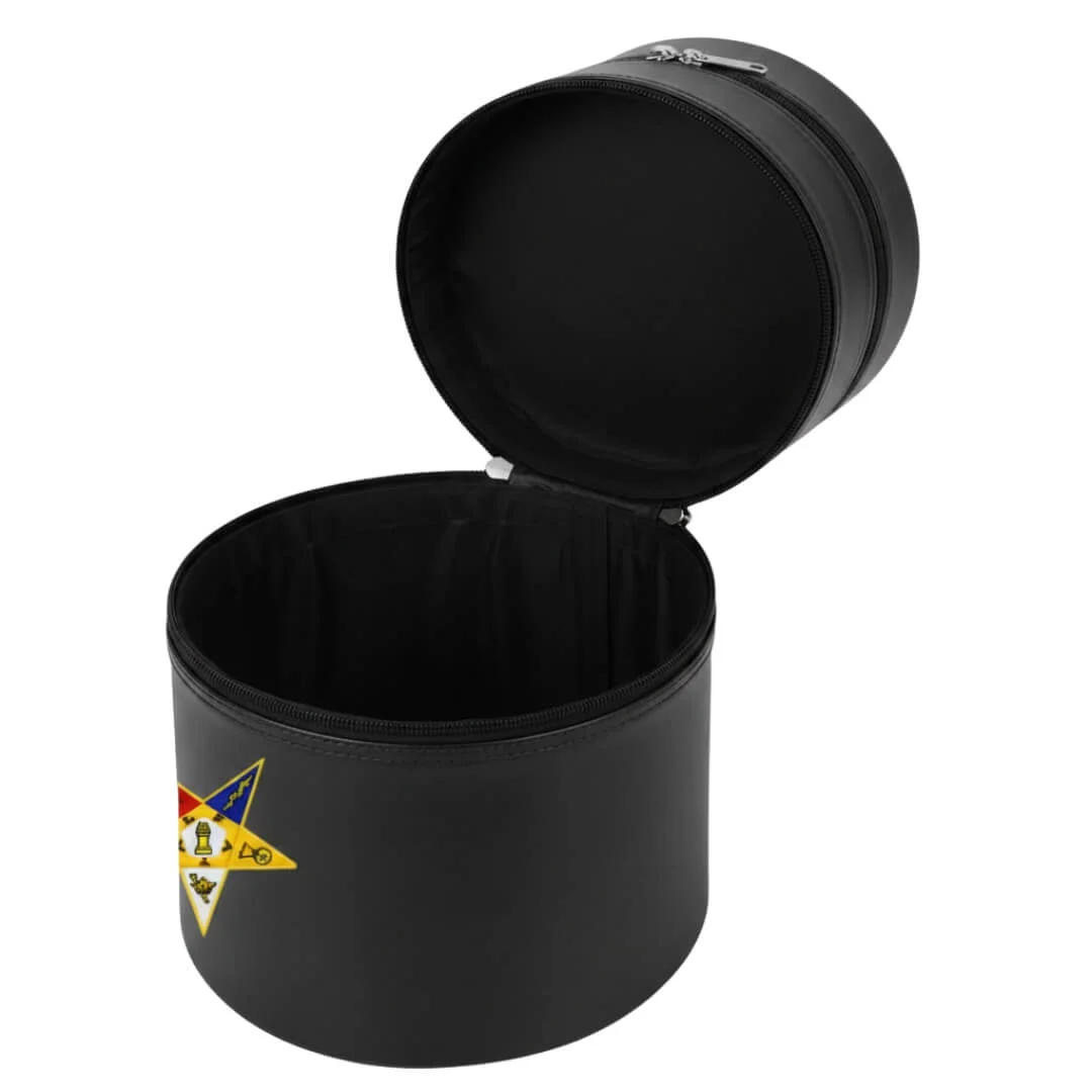 Masonic OES Fez Case Black Color Dual Step