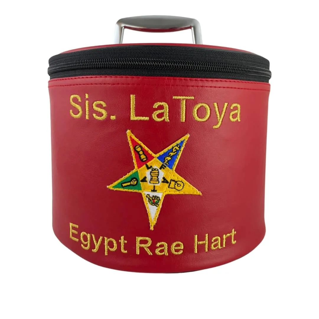 Masonic OES Fez Case – Custom Name & Case Color Best Option