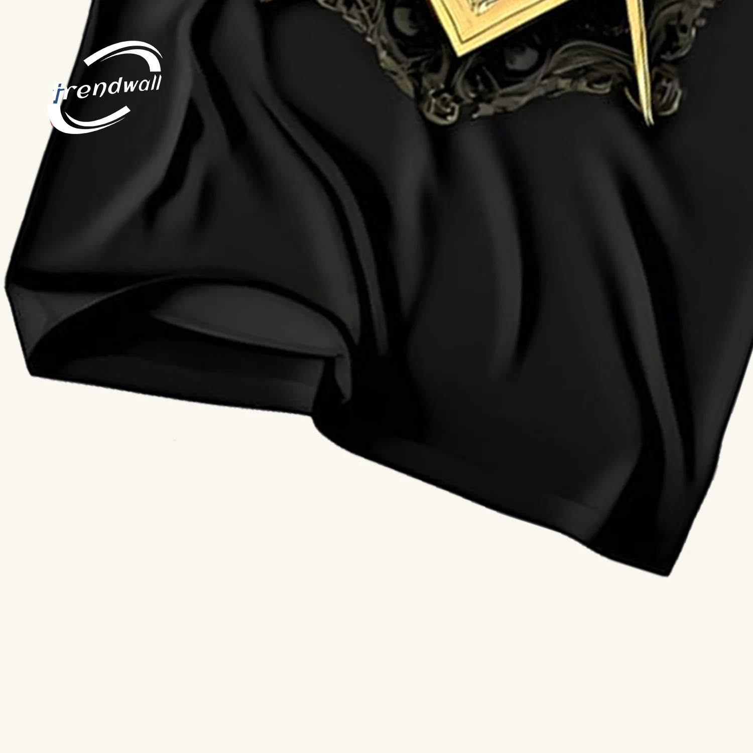 Masonic T-Shirt – Gold Square & ‘G’ Symbol with Stylish Modern Design